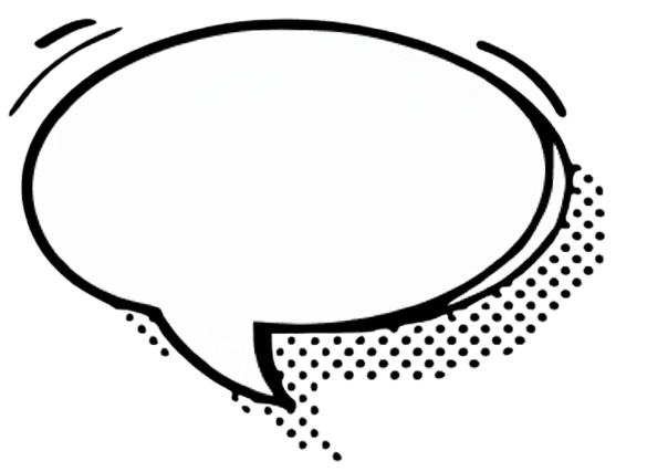Comic style speech bubble saying 'Hello, I'm Jaafar'